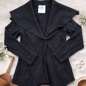 Anthropologie | Sparrow | Charcoal Wool Jacket/Sweater